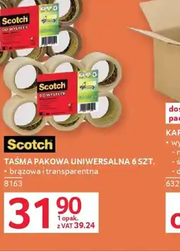 Selgros Scotch Taśma pakowa uniwersalna oferta