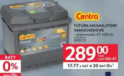 Selgros Centra Futura Akumulatory oferta