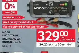 Selgros NOCO Urządzenie rozruchowe Booster GB20 oferta