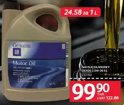Selgros GM Olej silnikowy Dexos 2 5W-30 oferta