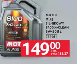 Selgros Motul Olej silnikowy 8100 X-Clean oferta
