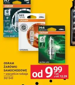 Selgros Osram żarówki samochodowe oferta
