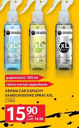 Selgros Aroma Car zapachy samochodowe spray XXL oferta