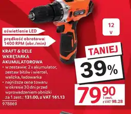 Selgros Kraft & Dele wkrętarka akumulatorowa oferta