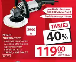 Selgros Prime3 Polerka TCPS1 oferta