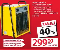 Selgros Nagrzewnica elektryczna 9000 W oferta