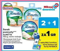 Carrefour Serek puszysty Almette oferta