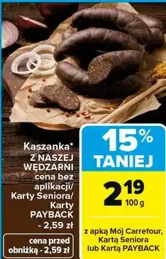 Carrefour Kaszanka oferta