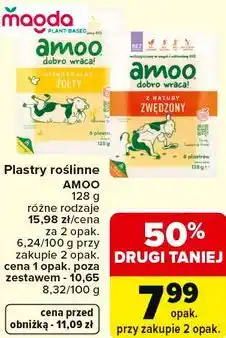 Carrefour Plastry roślinne AMOO oferta