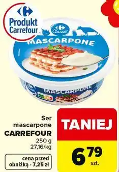 Carrefour Ser mascarpone CARREFOUR oferta