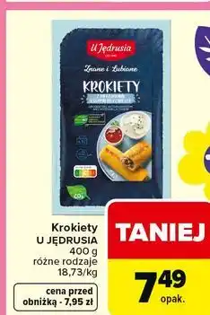 Carrefour Krokiety U JĘDRUSIA oferta