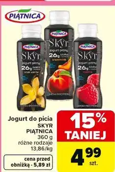 Carrefour Jogurt do picia SKYR PIĄTNICA oferta