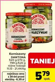 Carrefour Korniszony DAWTONA oferta