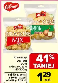 Carrefour Krakersy ARTUR oferta