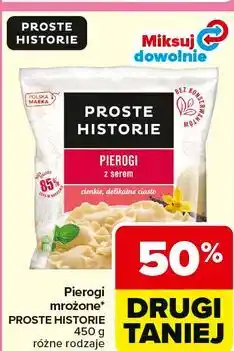 Carrefour Pierogi mrożone PROSTE HISTORIE oferta