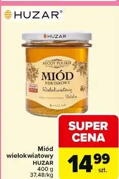 Carrefour Miód wielokwiatowy HUZAR oferta