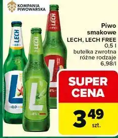 Carrefour Piwo smakowe LECH, LECH FREE oferta