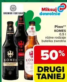 Carrefour Piwo KOMES oferta