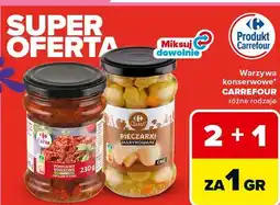 Carrefour Warzywa konserwowe CARREFOUR oferta
