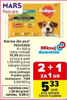 Carrefour Karma dla psa* PEDIGREE oferta