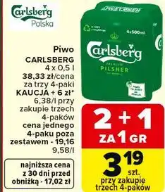 Carrefour Piwo CARLSBERG oferta