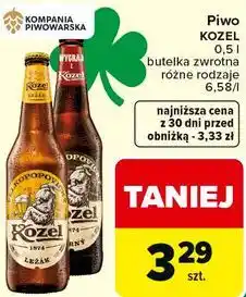 Carrefour Piwo KOZEL oferta