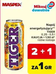 Carrefour Nap3j energetyzujący TIGER oferta