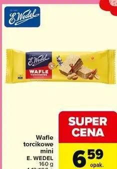 Carrefour Wafle torcikowe mini E. WEDEL oferta