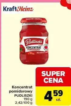 Carrefour Koncentrat pomidorowy PUDLISZKI oferta