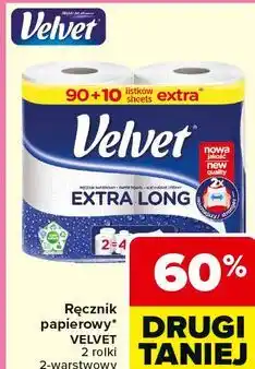 Carrefour Ręcznik papierowy VELVET oferta