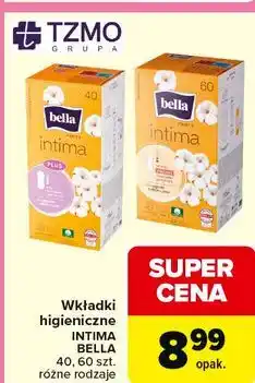 Carrefour Wkładki higieniczne INTIMA BELLA oferta
