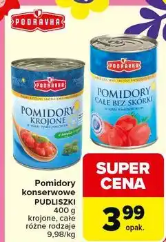 Carrefour Pomidory konserwowe PUDLISZKI oferta