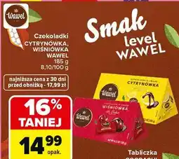 Carrefour Czekoladki CYTRYN3WKA, WIŘNI3WKA WAWEL oferta