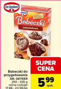 Carrefour Babeczki do przygotowania DR. OETKER oferta