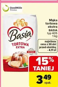 Carrefour Mąka tortowa ekstra BASIA oferta