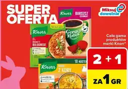 Carrefour Cała gama produktów marki Knorr oferta