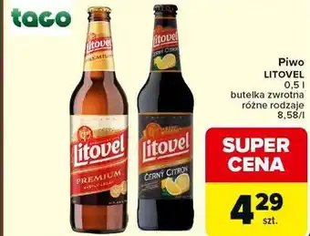 Carrefour Piwo LITOVEL oferta