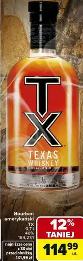 Carrefour Bourbon amerykański TX oferta