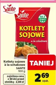 Carrefour Kotlety sojowe à la schabowe SANTE oferta