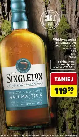 Carrefour Whisky szkocka THE SINGLETON MALT MASTER'S oferta
