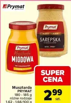 Carrefour Musztarda PRYMAT oferta