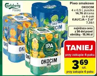 Carrefour Piwo smakowe OKOCIM oferta