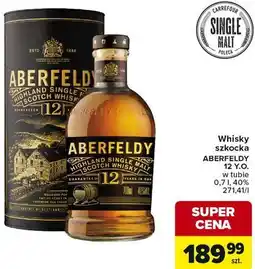 Carrefour Whisky szkocka ABERFELDY 12 Y.O oferta
