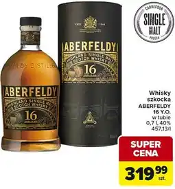 Carrefour Whisky szkocka ABERFELDY 16 Y.O oferta