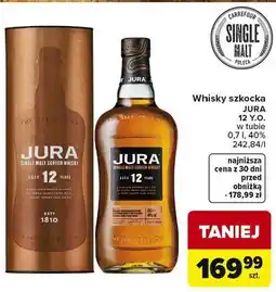 Carrefour Whisky szkocka JURA 12 Y.O oferta