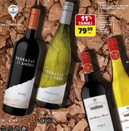 Carrefour Wino TERRAZAS DE LOS ANDES CHARDONNAY, MALBEC oferta