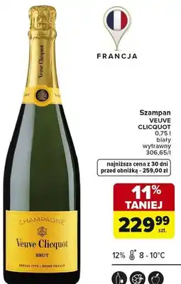 Carrefour Szampan VEUVE CLICQUOT oferta