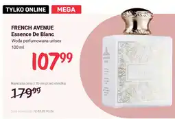 Rossmann Woda perfumowana unisex Essence De Blanc oferta