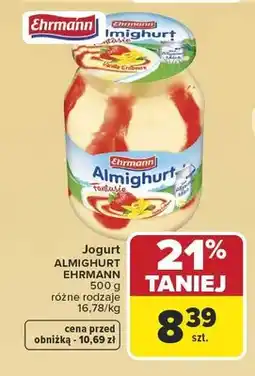 Carrefour Jogurt almighurt różne rodzaje oferta