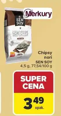 Carrefour Chipsy nori Sen Soy oferta